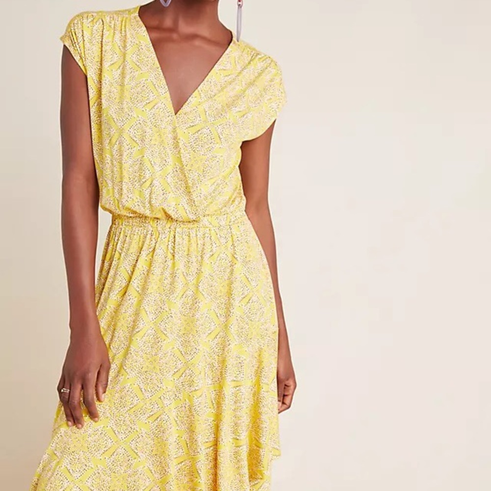 Anthropologie Maeve Fete Midi Dress - Picture 2 of 11